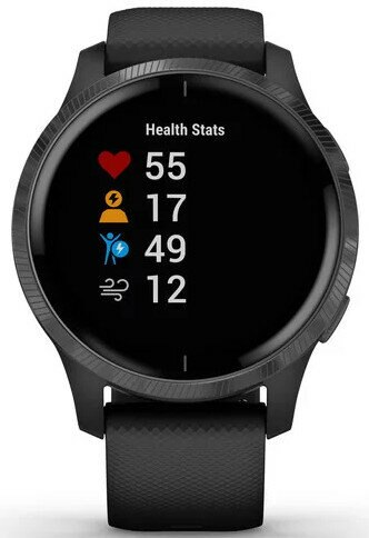 Smartwatch GARMIN Venu Czarny z szarymi detalami 010-02173-13