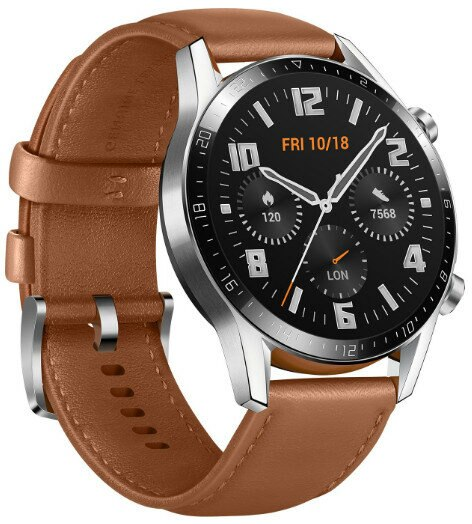 Smartwatch HUAWEI Watch GT 2 Classic 46 mm Srebrny