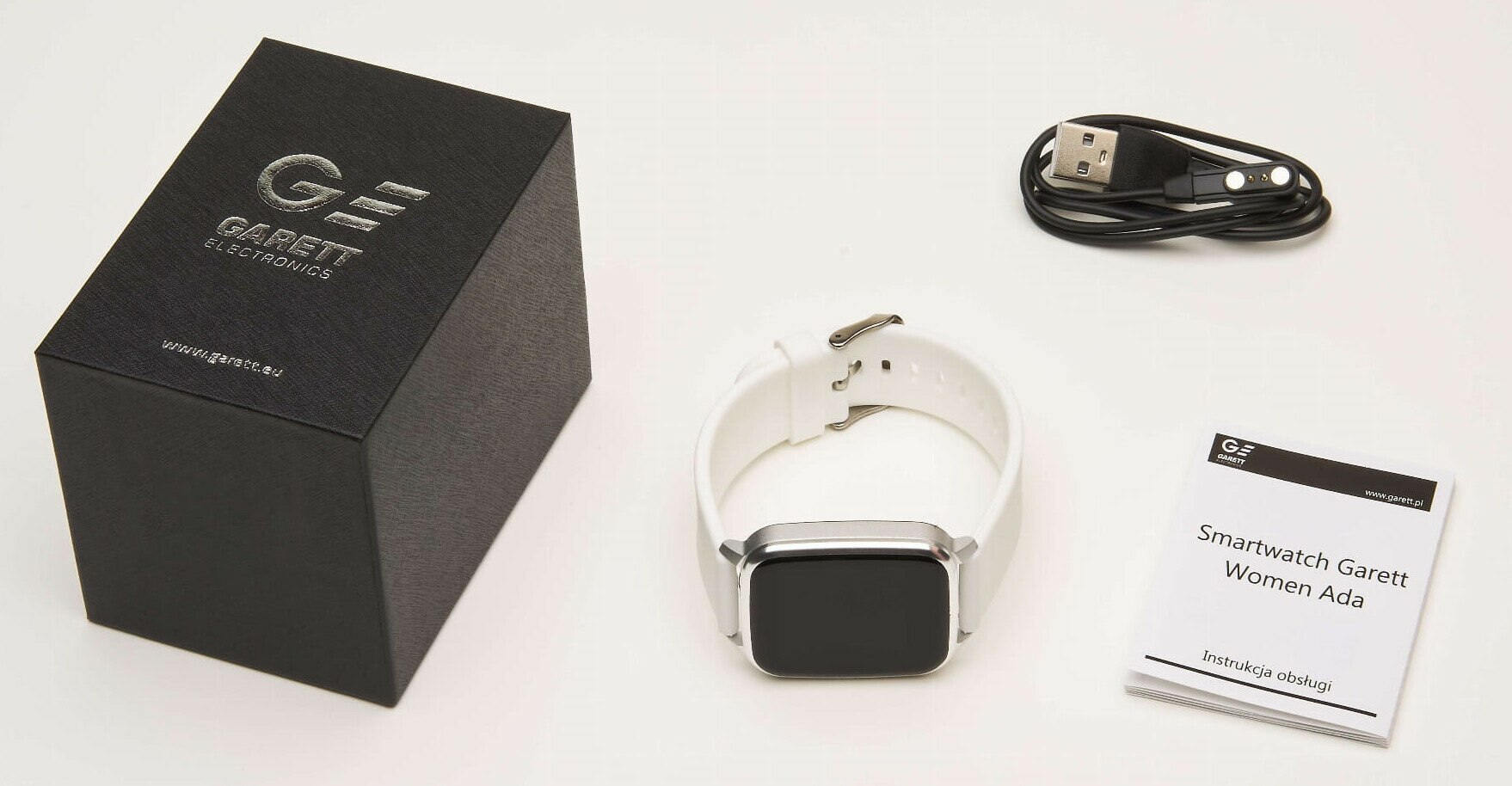 SmartWatch GARETT Women Ada Biały