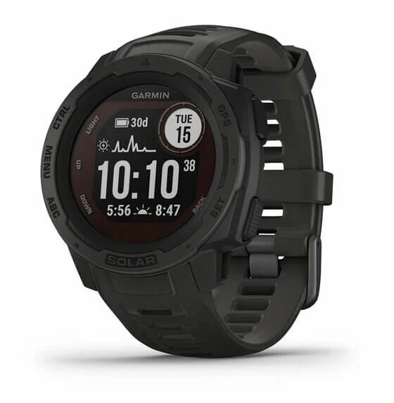 Zegarek GPS GARMIN Instinct Solar Grafitowy 010-02293-00
