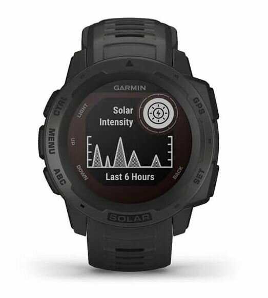 Zegarek GPS GARMIN Instinct Solar Grafitowy 010-02293-00