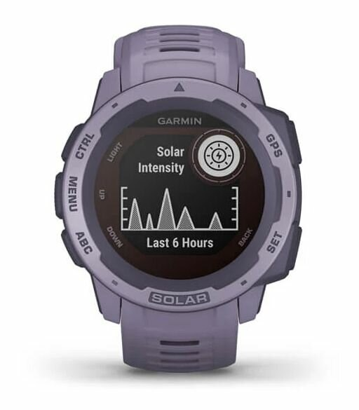 Zegarek GPS GARMIN Instinct Solar Orchideowy 010-02293-02