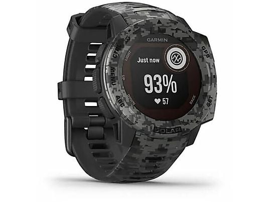 Zegarek GPS GARMIN Instinct Solar - Camo Edition Grafitowy moro 010-02293-05