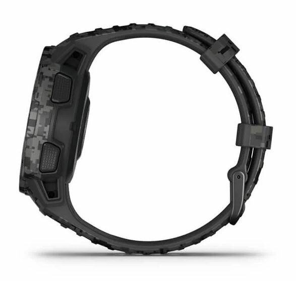 Zegarek GPS GARMIN Instinct Solar - Camo Edition Grafitowy moro 010-02293-05