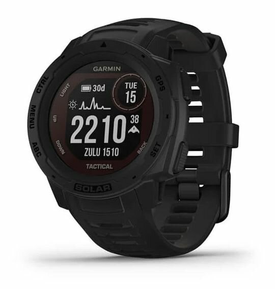 Zegarek GPS GARMIN Instinct Solar - Tactical Edition Czarny 010-02293-03
