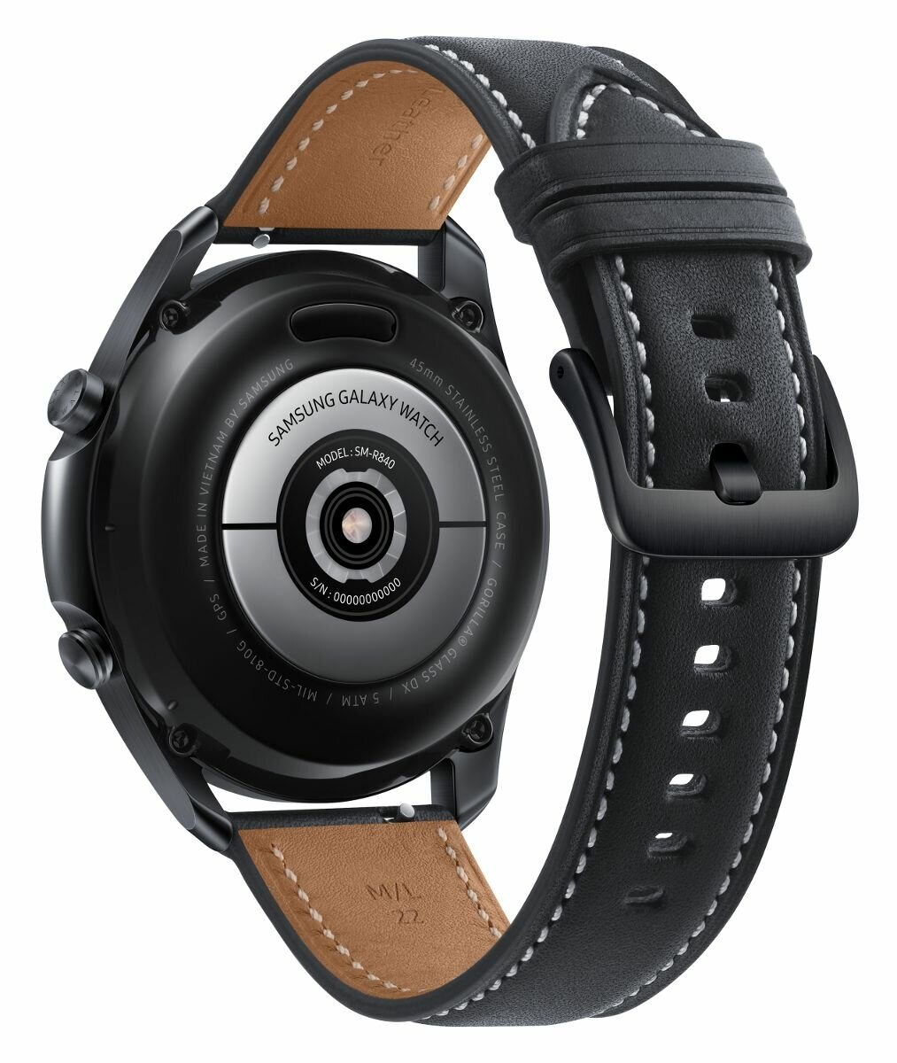 SmartWatch SAMSUNG Galaxy Watch3 45 mm Czarny SM-R840NZKAEUE