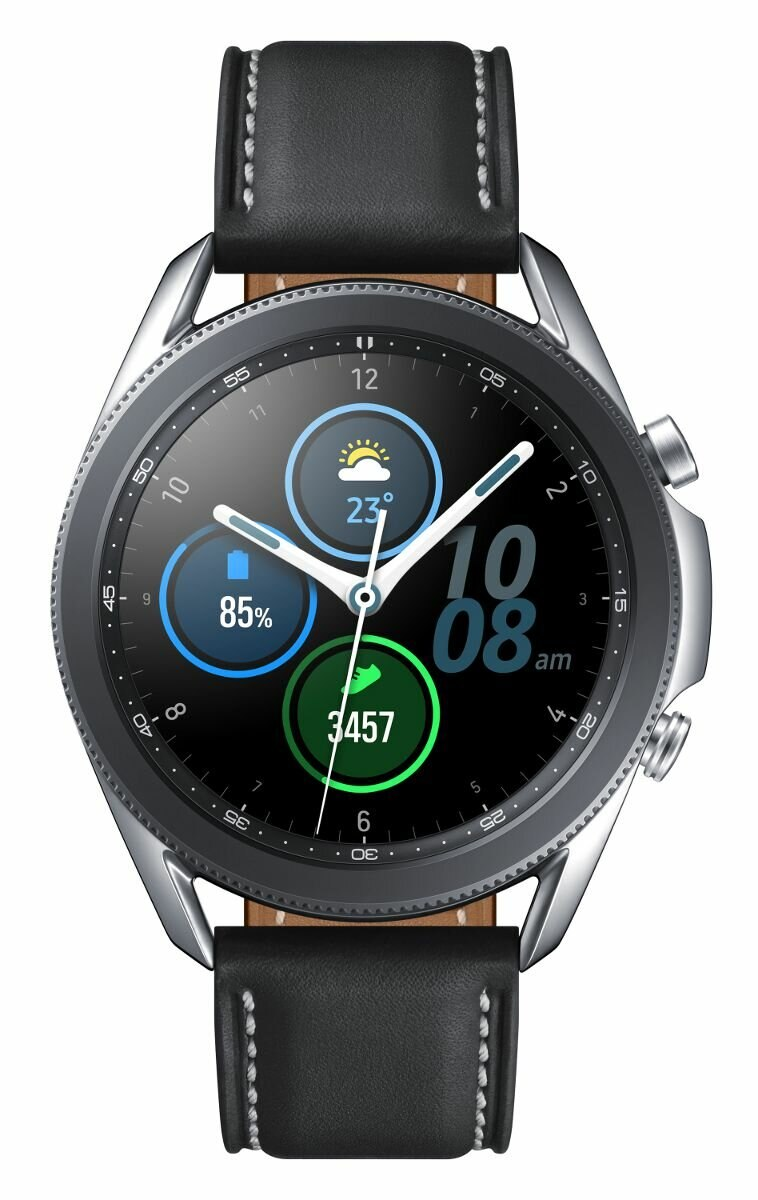 SmartWatch SAMSUNG Galaxy Watch3 45 mm Srebrny SM-R840NZSAEUE
