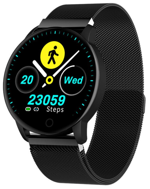 SmartWatch GARETT Women Megan M Czarny stalowy