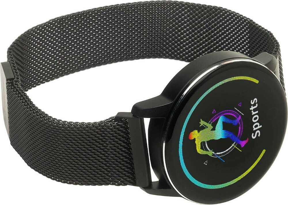 SmartWatch GARETT Women Megan M Czarny stalowy