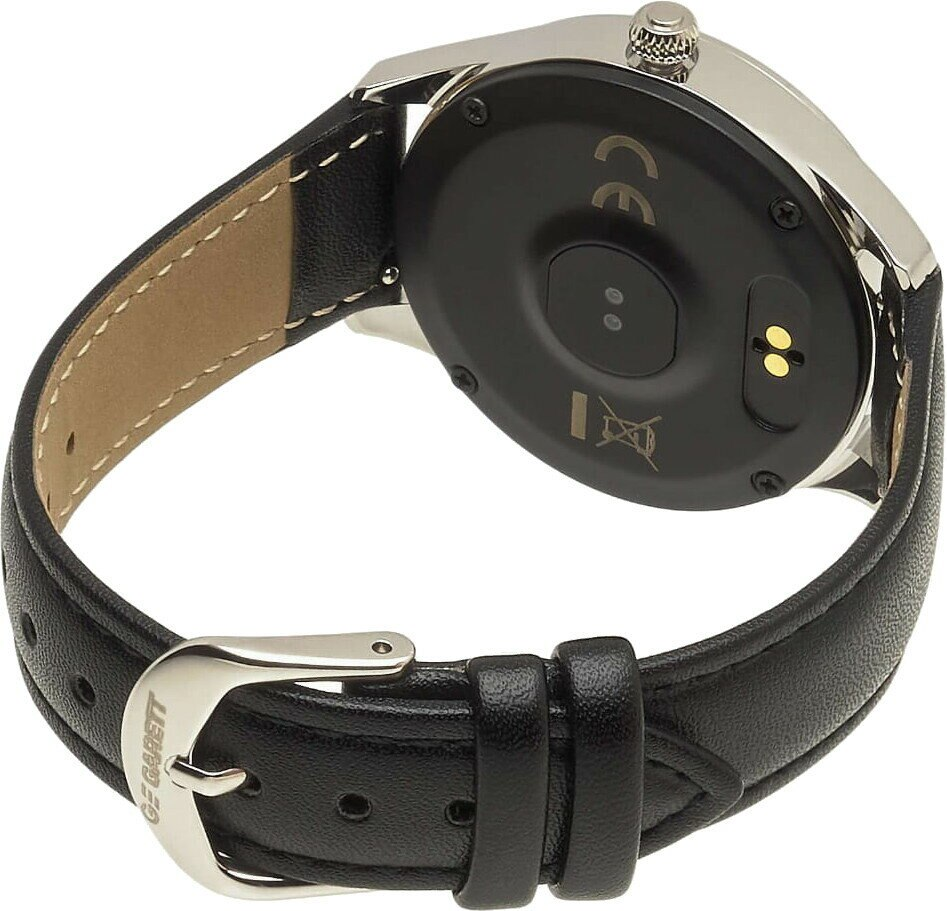 SmartWatch GARETT Women Tiffany M Czarny skórzany