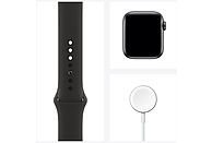 SmartWatch APPLE Watch SE GPS Koperta 40 mm z aluminium w kolorze gwiezdnej szarości z paskiem sportowym w kolorze czarnym MYDP2WB/A