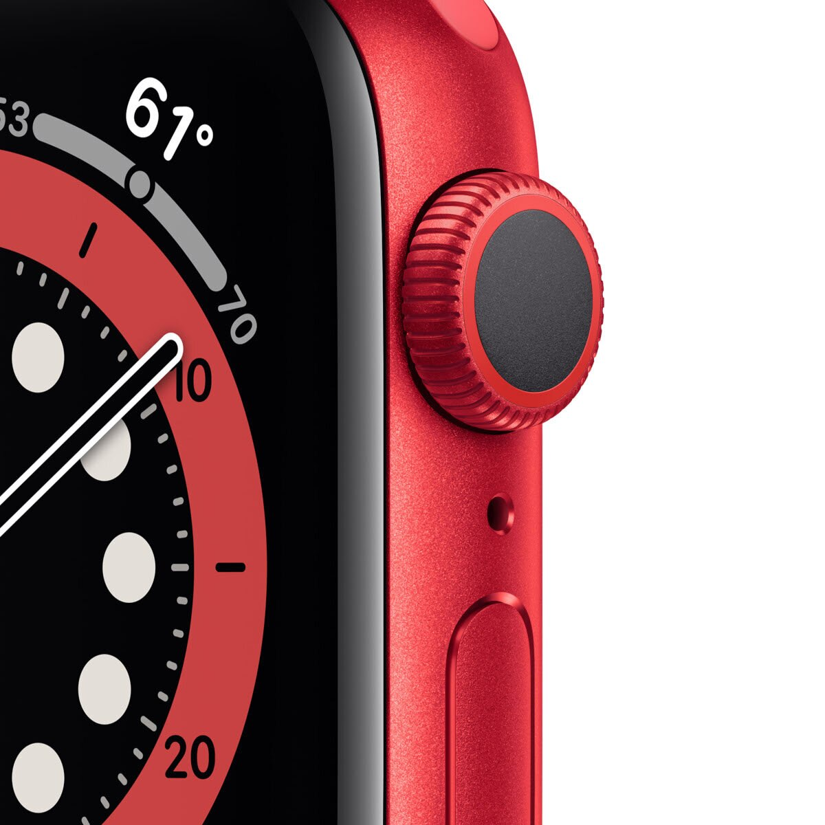 SmartWatch APPLE Watch Series 6 GPS Koperta 40 mm z aluminium w kolorze PRODUCT(RED) z paskiem sportowym w kolorze PRODUCT(RED) M00A3WB/A