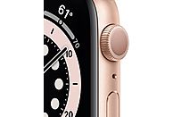 SmartWatch APPLE Watch Series 6 GPS Koperta 44 mm z aluminium w kolorze złotym z paskiem sportowym w kolorze piaskowego różu M00E3WB/A