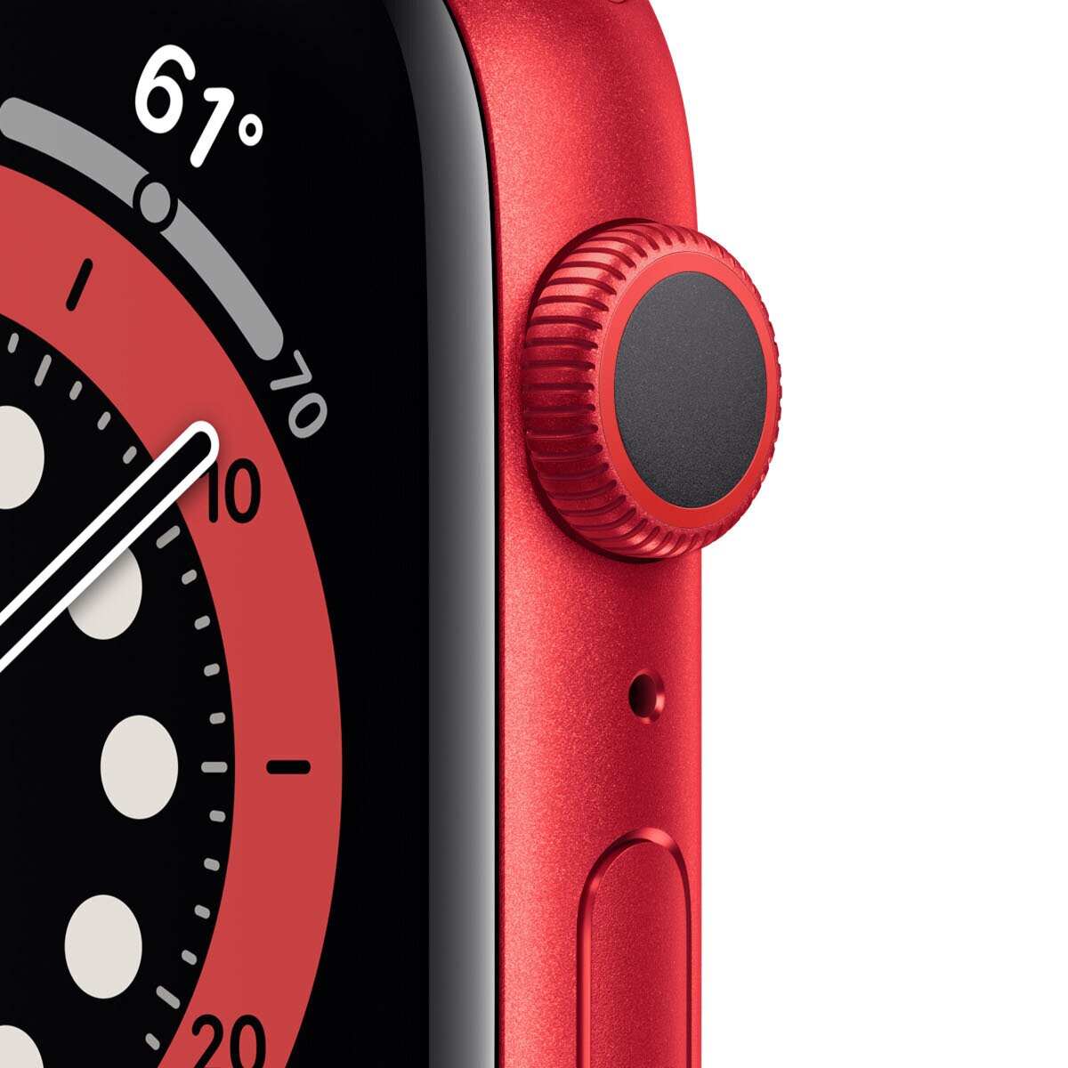 SmartWatch APPLE Watch Series 6 GPS Koperta 44 mm z aluminium w kolorze PRODUCT(RED) z paskiem sportowym w kolorze PRODUCT(RED) M00M3WB/A