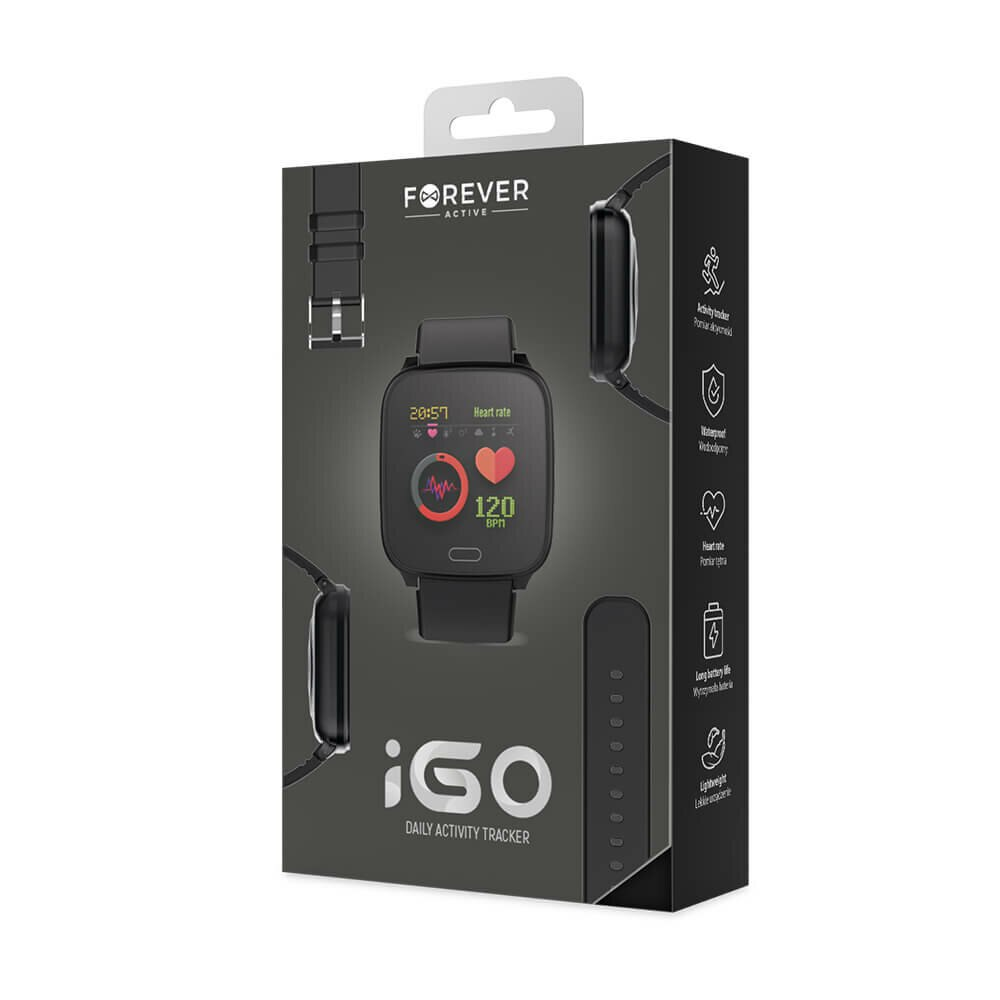 SmartWatch dla dzieci FOREVER TF1 IGO JW-100 Czarny