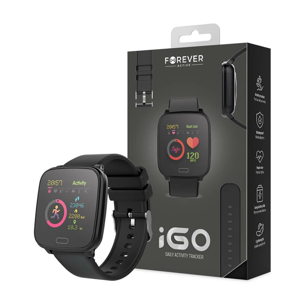 SmartWatch dla dzieci FOREVER TF1 IGO JW-100 Czarny