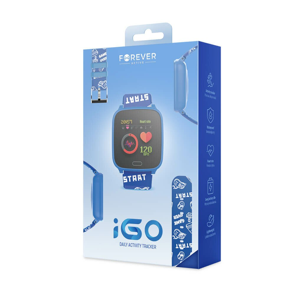 SmartWatch dla dzieci FOREVER TF1 IGO JW-100 Niebieski