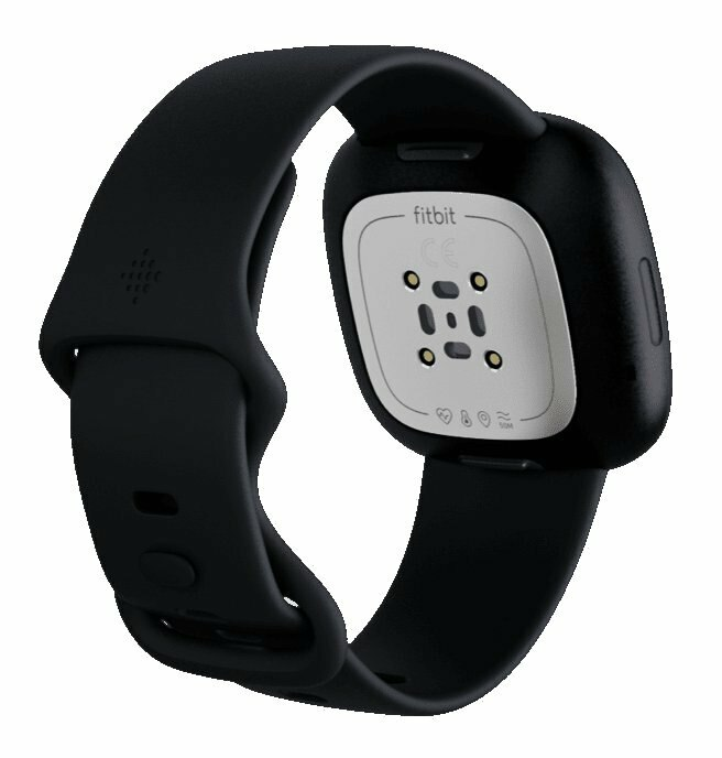 SmartWatch FITBIT Sense Czarny (Carbon/Graphite Stainless Steel)