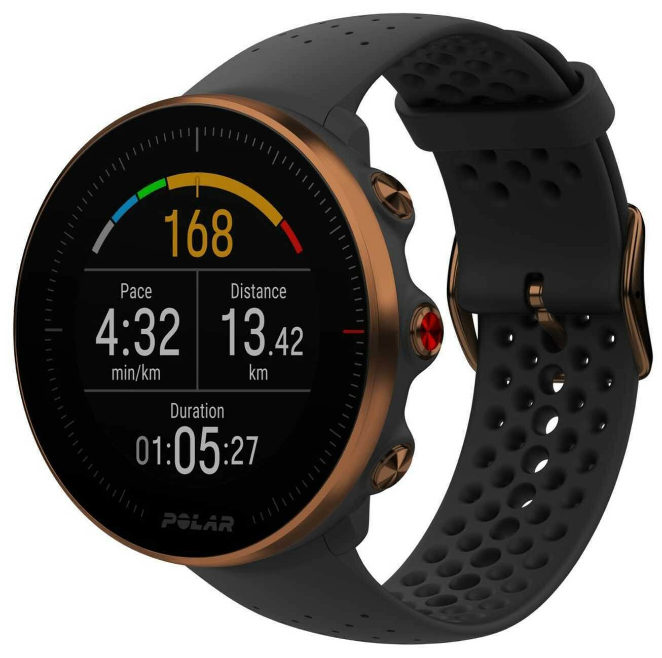 Zegarek sportowy z GPS POLAR Vantage M M/L Czarno-miedziany
