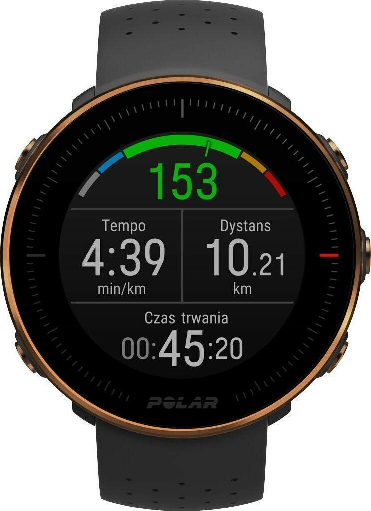 Zegarek sportowy z GPS POLAR Vantage M M/L Czarno-miedziany