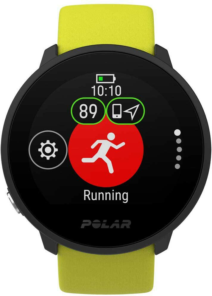 Zegarek sportowy POLAR ELECTRO Unite Limonkowy