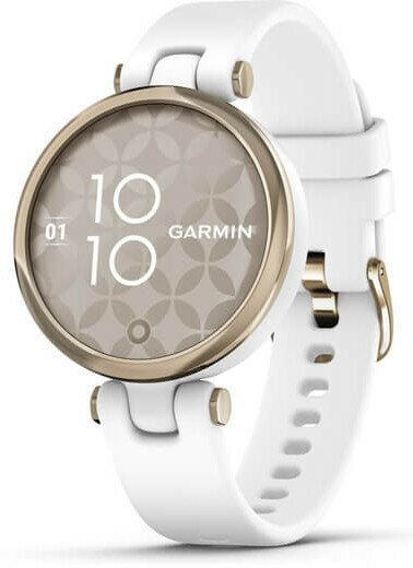 Zegarek sportowy GARMIN Lily Sport Kremowozłota ramka, biała