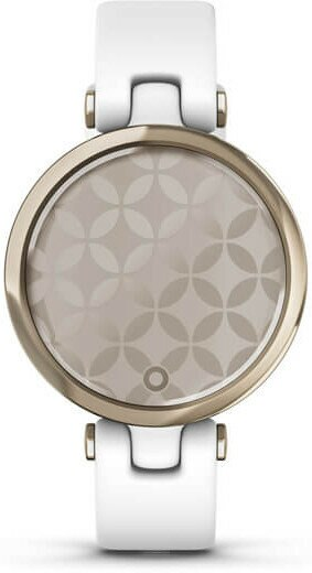 Zegarek sportowy GARMIN Lily Sport Kremowozłota ramka, biała koperta i silikonowy pasek 010-02384-10