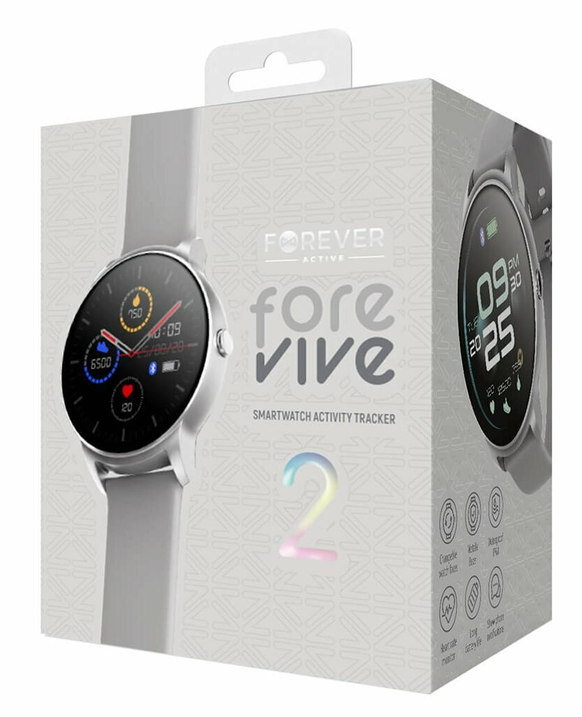 SmartWatch FOREVER Forevive2 Srebrny GSM102359