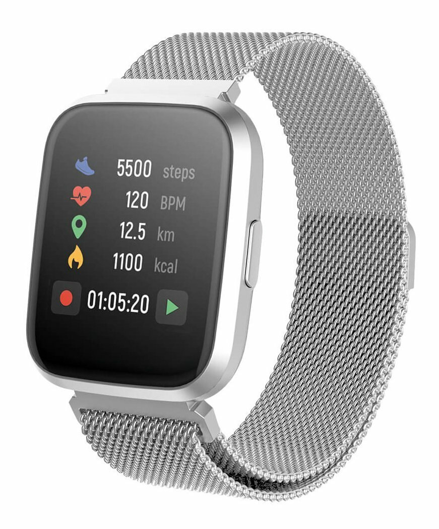 Smartwatch FOREVER Forevigo2 Srebrny GSM102360
