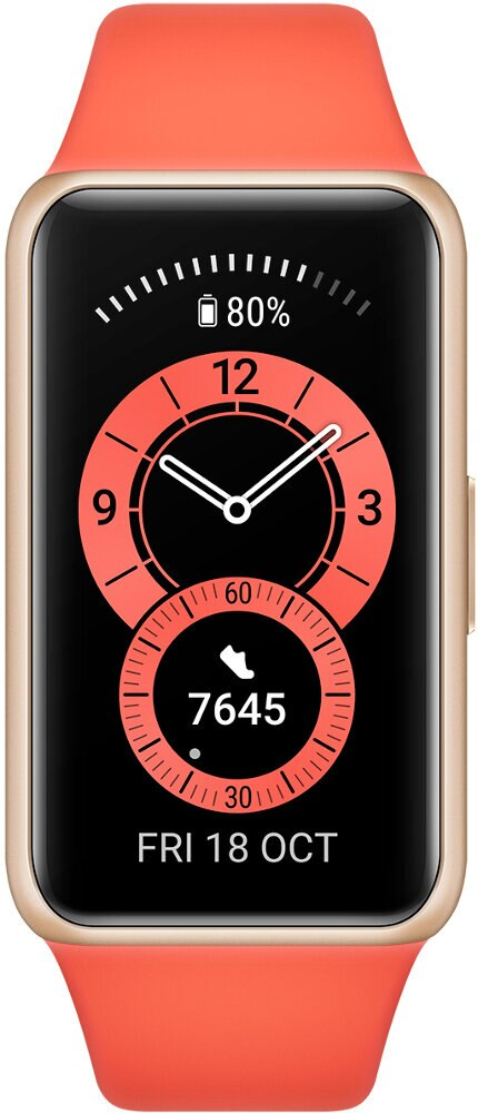 Opaska HUAWEI Band 6 Pomarańczowy