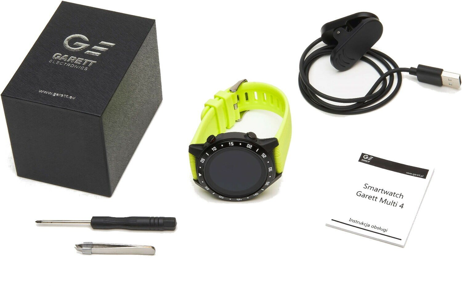 SmartWatch GARETT Lord G Zielony