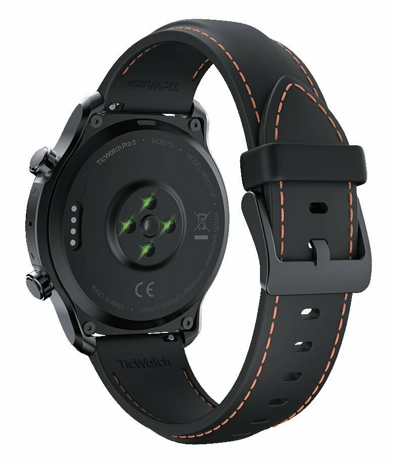 SmartWatch MOBVOI TicWatch Pro 3 GPS Czarny (Shadow Black)