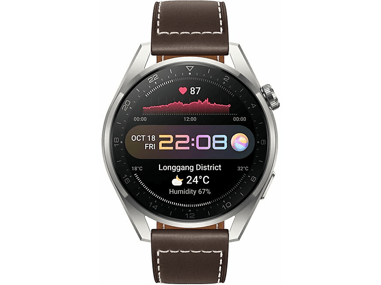 SmartWatch HUAWEI Watch 3 Pro Classic LTE Br zowy MediaMarkt
