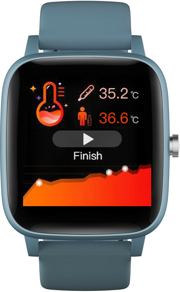 SmartWatch BEMI TER2 Niebieski