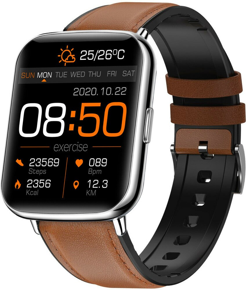 SmartWatch BEMI KIX2 Srebrny