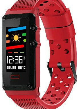 Smartband BEMI REX Czerwony