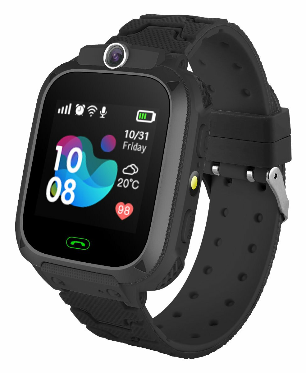 SmartWatch dla dzieci BEMI Kid Czarny BWKID1BB
