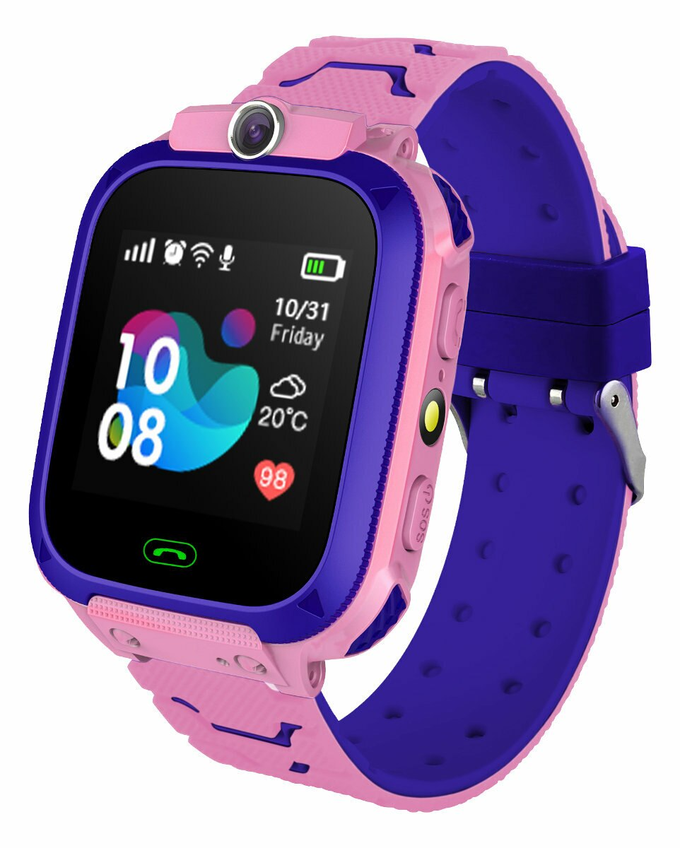 SmartWatch dla dzieci BEMI Kid Różowy BWKID1PP