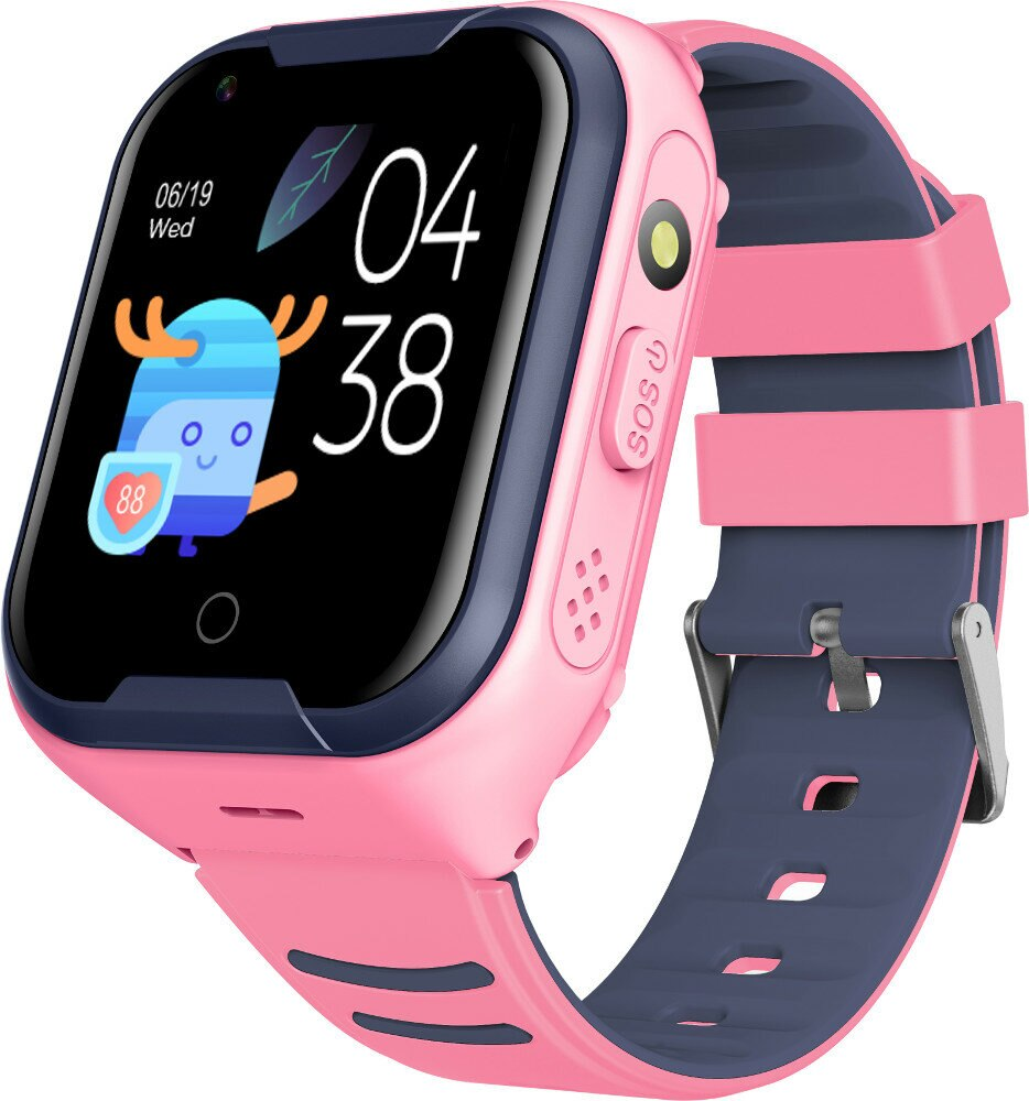 SmartWatch dla dzieci BEMI Fun Różowy