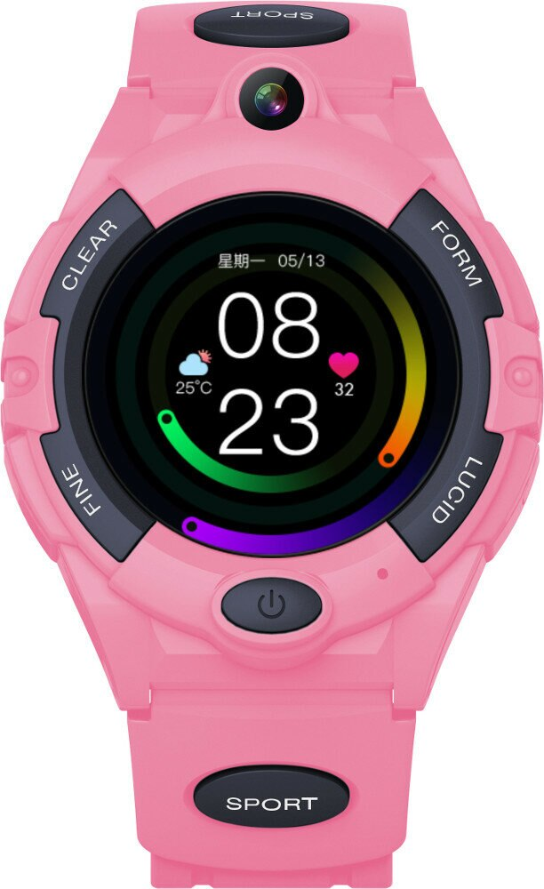 SmartWatch dla dzieci BEMI Sport Różowy