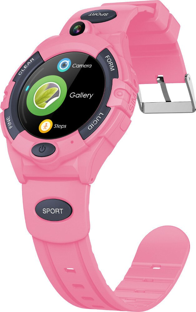 SmartWatch dla dzieci BEMI Sport Różowy