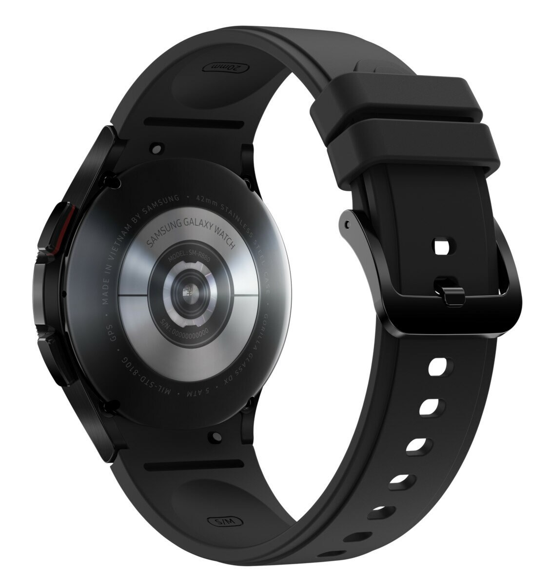 Smartwatch SAMSUNG Galaxy Watch 4 Classic 42mm Czarny SM-R880NZKAEUE