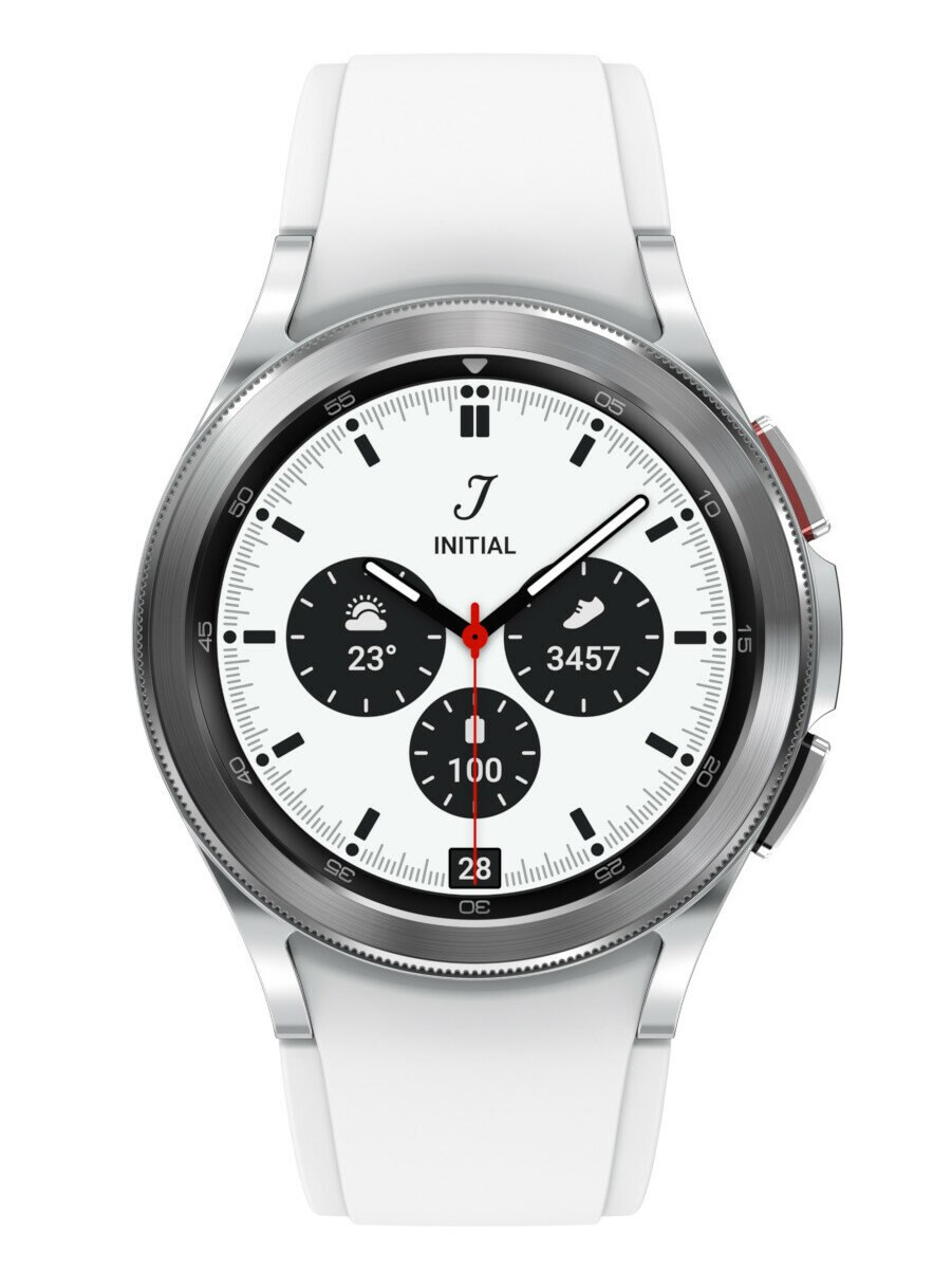 Smartwatch SAMSUNG Galaxy Watch 4 Classic 42mm Srebrny SM-R880NZSAEUE