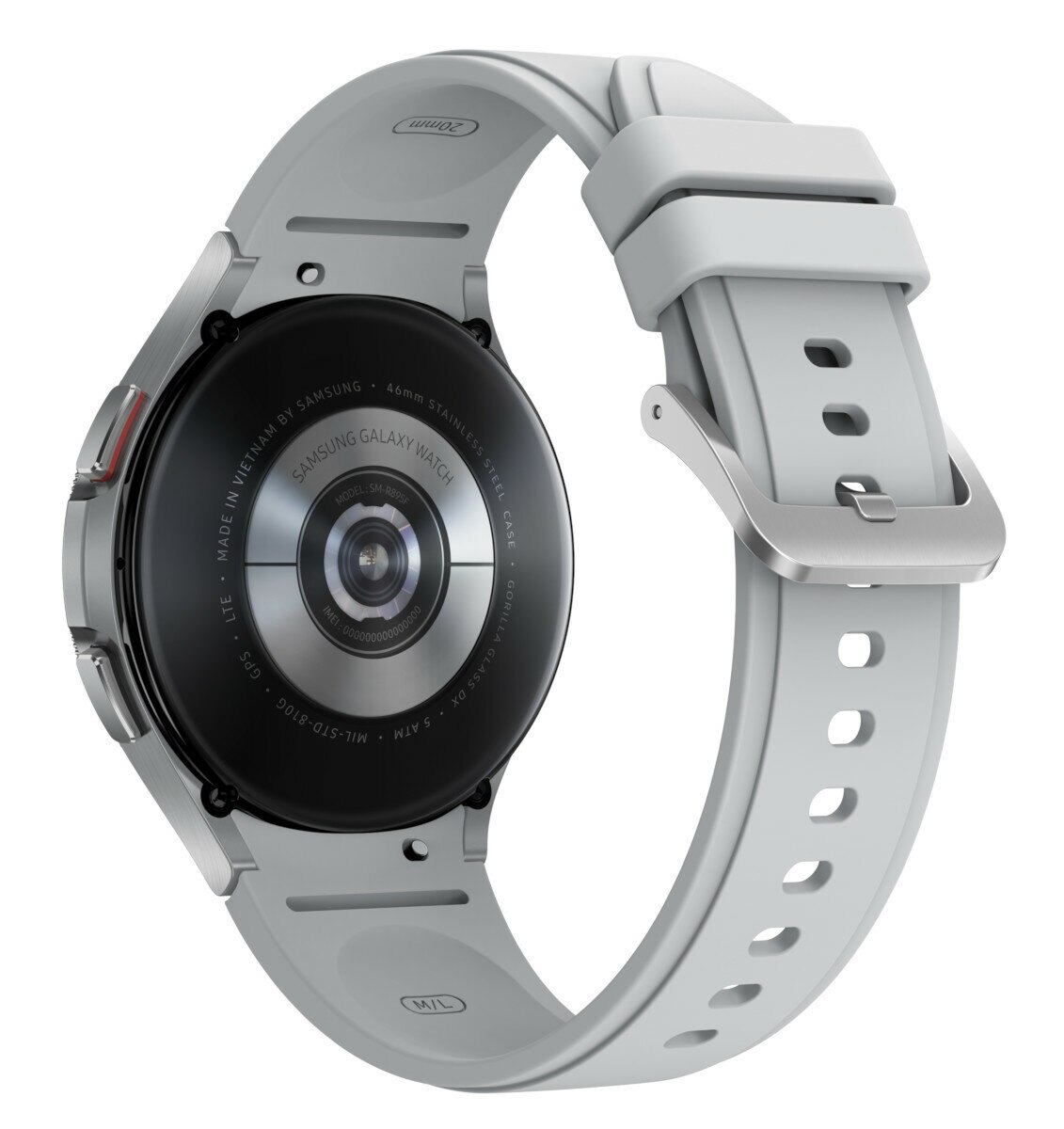 Smartwatch SAMSUNG Galaxy Watch 4 Classic LTE 46mm Srebrny SM-R895FZSAEUE