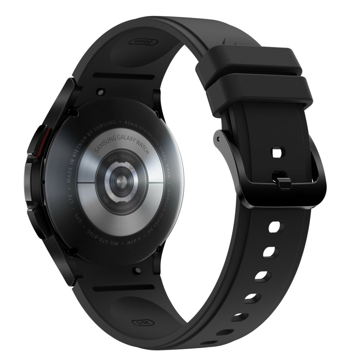 Smartwatch SAMSUNG Galaxy Watch 4 Classic LTE 42mm Czarny SM-R885FZKAEUE