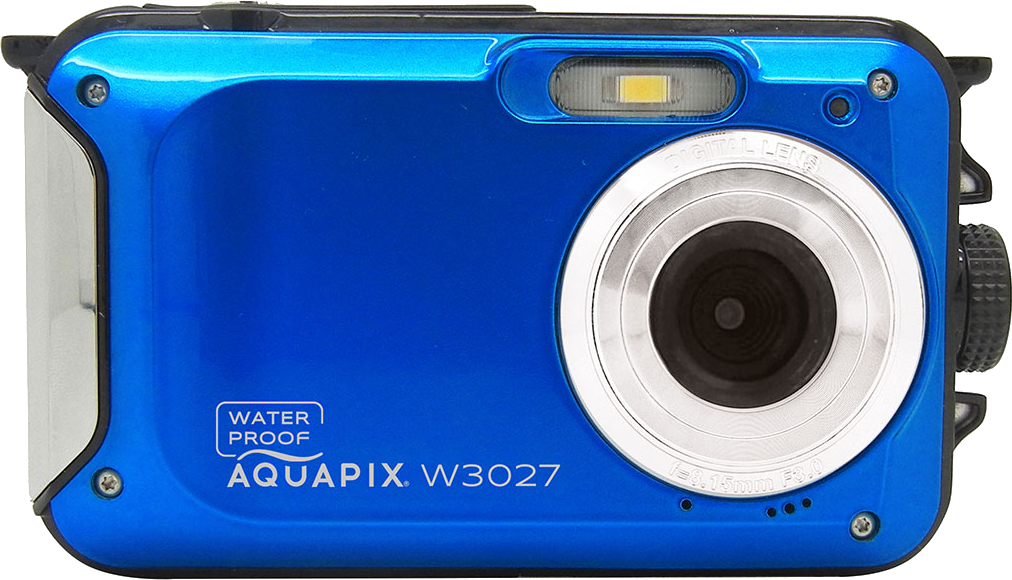Aquapix W3027 Wave Unterwasserkamera - Wasserdicht Bis 3m, 2.7 Zoll Display