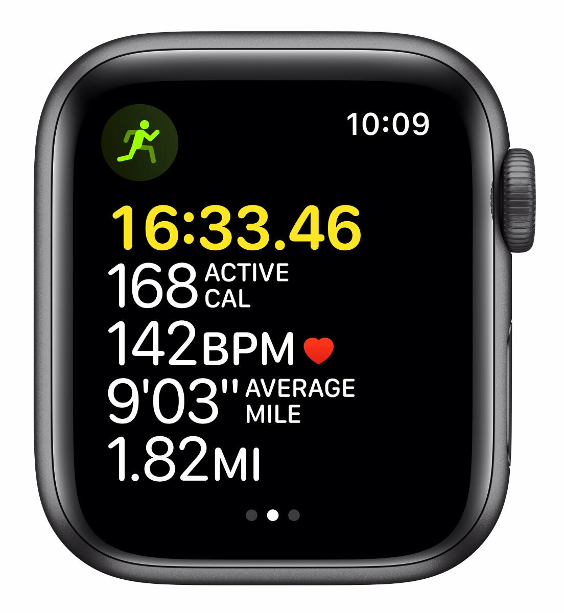 SmartWatch APPLE Watch SE GPS Koperta 40 mm z aluminium w kolorze gwiezdnej szarości z paskiem sportowym w kolorze północy MKQ13WB/A