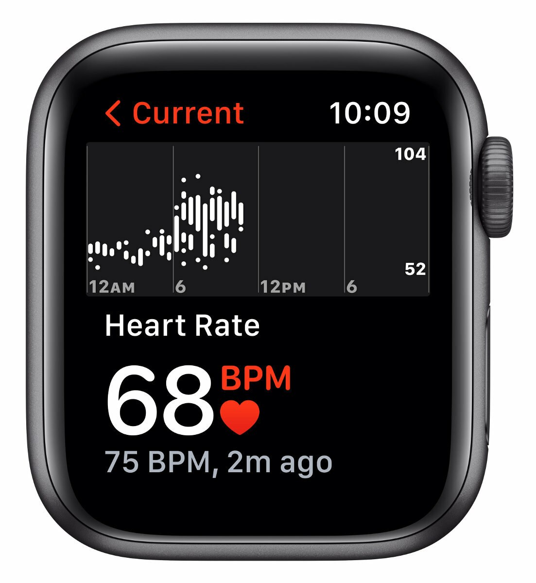 SmartWatch APPLE Watch SE GPS Koperta 40 mm z aluminium w kolorze gwiezdnej szarości z paskiem sportowym w kolorze północy MKQ13WB/A