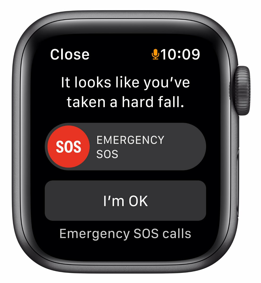 SmartWatch APPLE Watch SE GPS Koperta 40 mm z aluminium w kolorze gwiezdnej szarości z paskiem sportowym w kolorze północy MKQ13WB/A