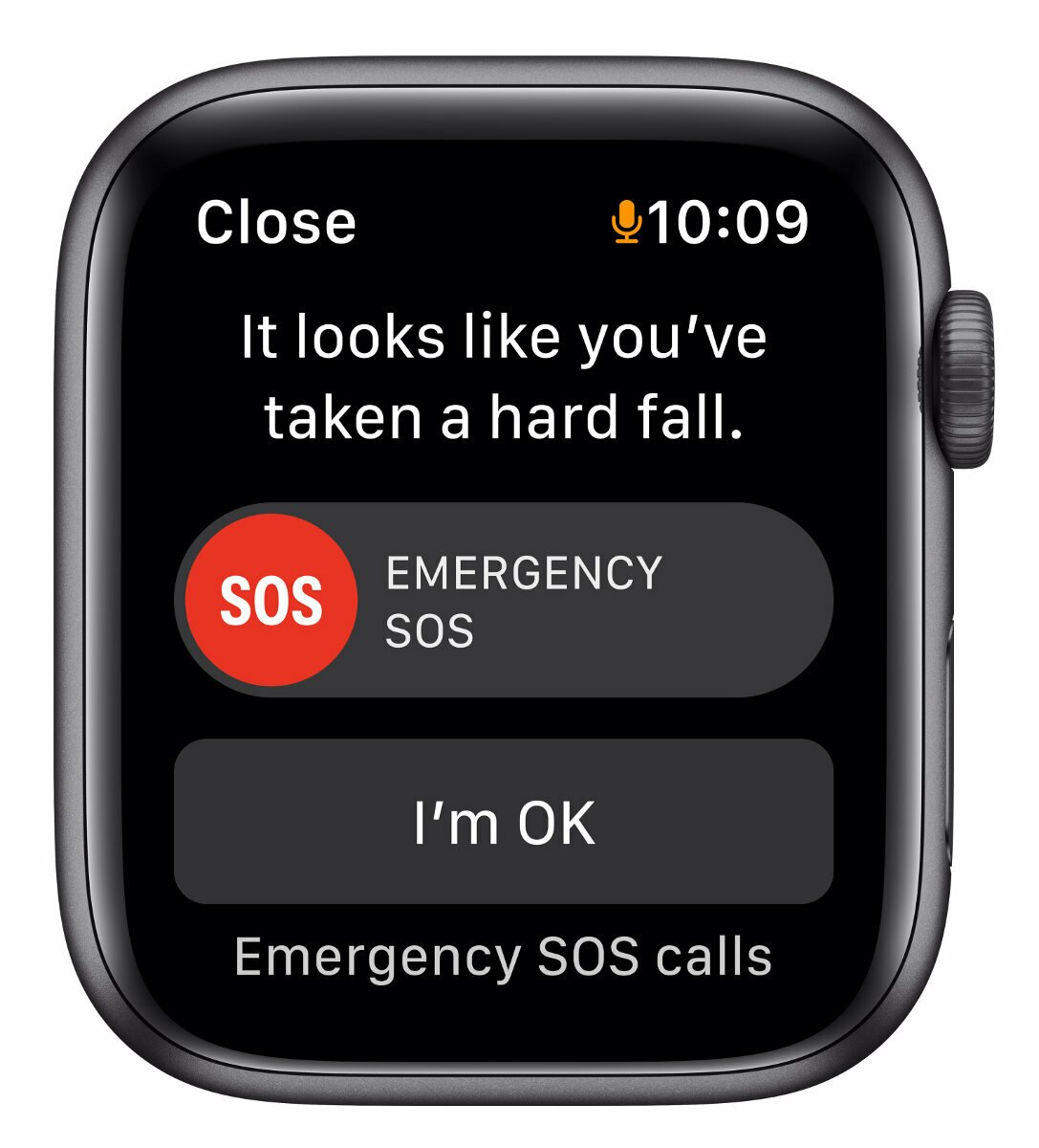 SmartWatch APPLE Watch SE GPS Koperta 44 mm z aluminium w kolorze gwiezdnej szarości z paskiem sportowym w kolorze północy MKQ63WB/A